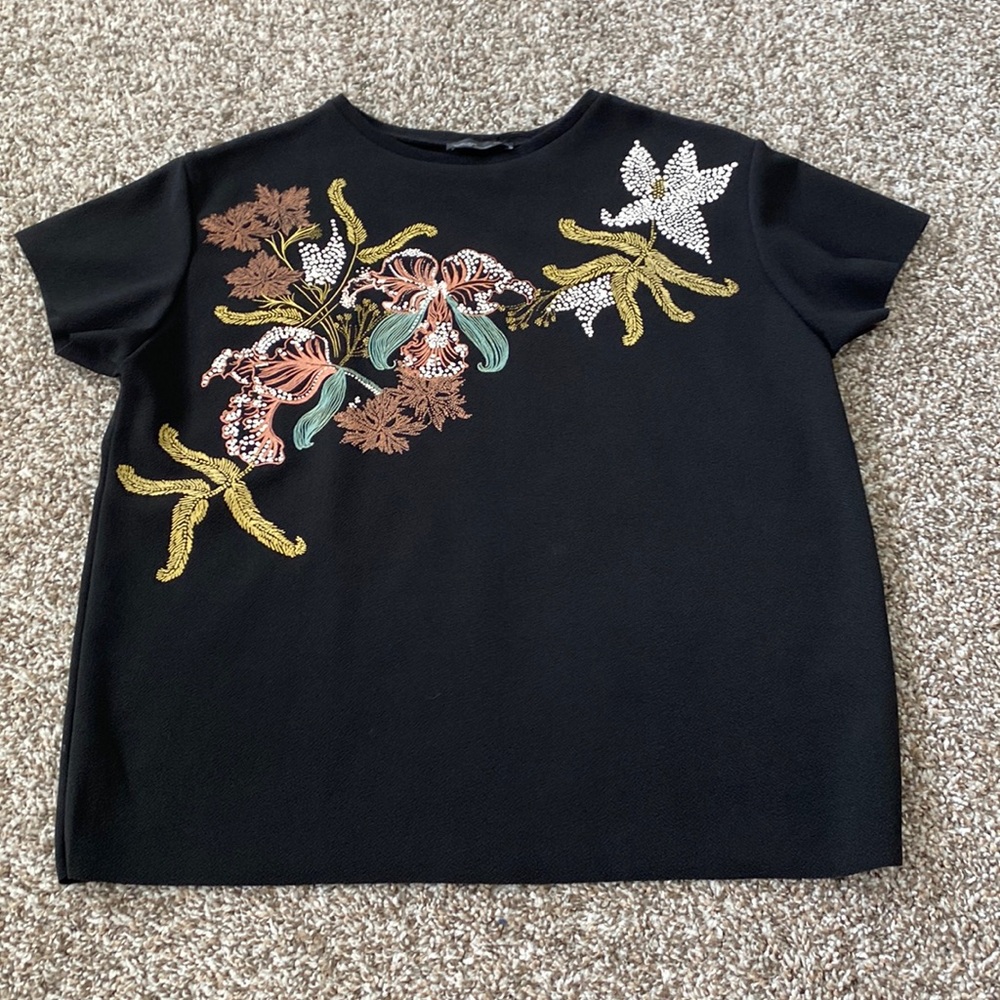 Zara Floral Top